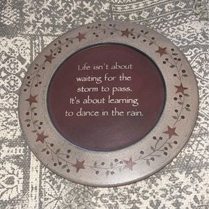 Hearthside Collection Barbara Loyd plate